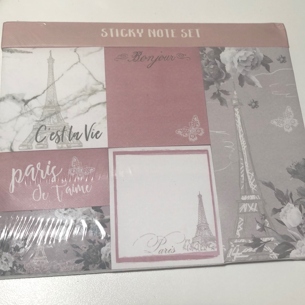 Paris Sticky Notes